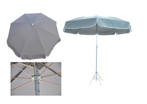 سایبان چتری 2 متری - آبی