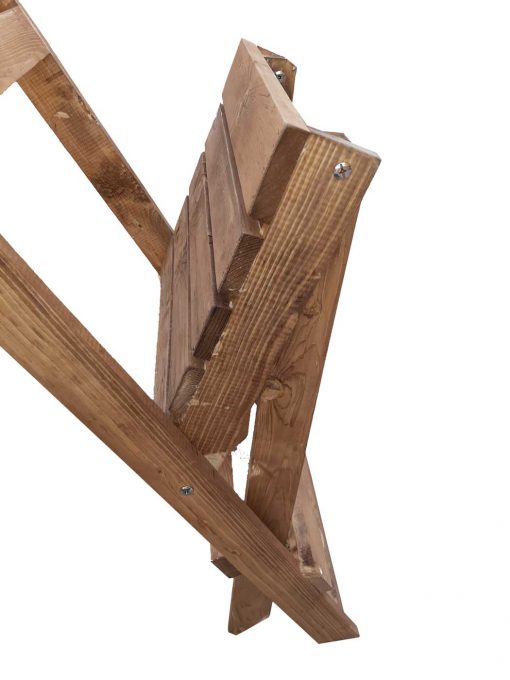 نحوه ی باز کردن صندلی چوبی