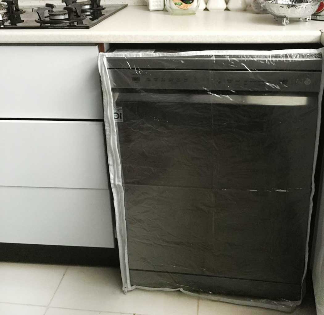 روکش شفاف ماشین لباسشویی (5 الی 7 کیلو)