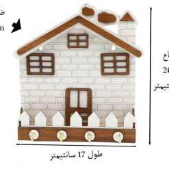 ابعاد جاکلیدی خانه چوبی