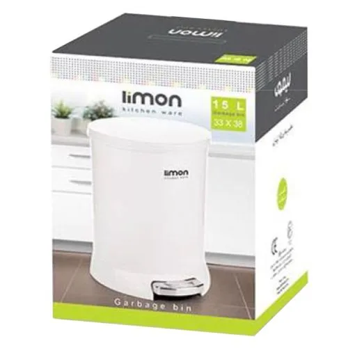 سطل گرد متوسط لیمون 15 لیتری
