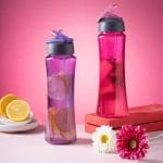 بطری آب ورزشی نی دار بزرگ مانیا