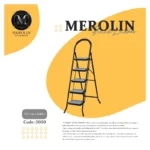 نردبان 5 پله مرولین کد 5050