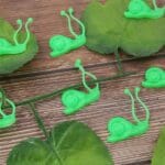 گیره گل رونده طرح حلزون بسته 10 عددی - Image 5