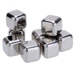 قالب یخ مکعبی استیل در بسته بندی 6 عددی