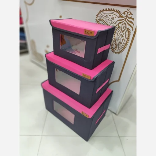 باکس لباس همه کاره تاشو 3 عددی