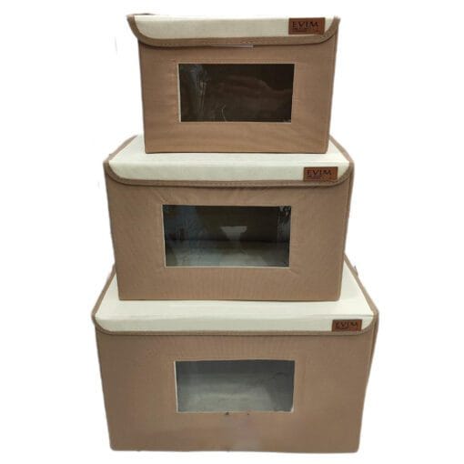 باکس لباس همه کاره تاشو 3 عددی