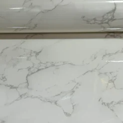 برچسب کابینت طرح سنگ سفید