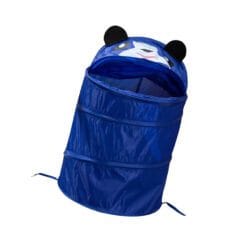 سبد تاشو پارچه‌ای عروسکی گرد