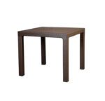 میز پلاستیکی تاشو طرح حصیری مدل هایکا هوم کت (کد 2252)