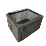 باکس لباس اسکلت دار تاشو طوسی