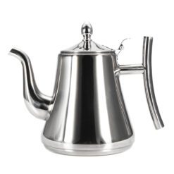 قوری استیل ظرفیت 2 لیتری طرح کلاسیک