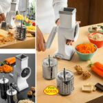 رنده و خردکن رومیزی 3 تیغه نوین