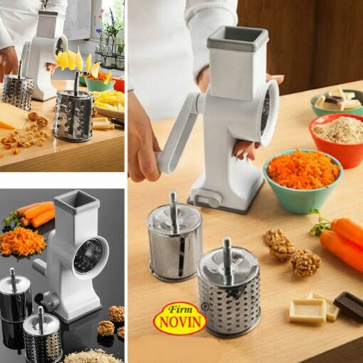 رنده و خردکن رومیزی 3 تیغه نوین