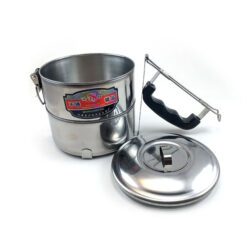 ظرف نگهدارنده غذا استیل 2 طبقه