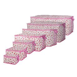 ست باکس لباس 7 سایز بدون اسکلت گلریز سفید